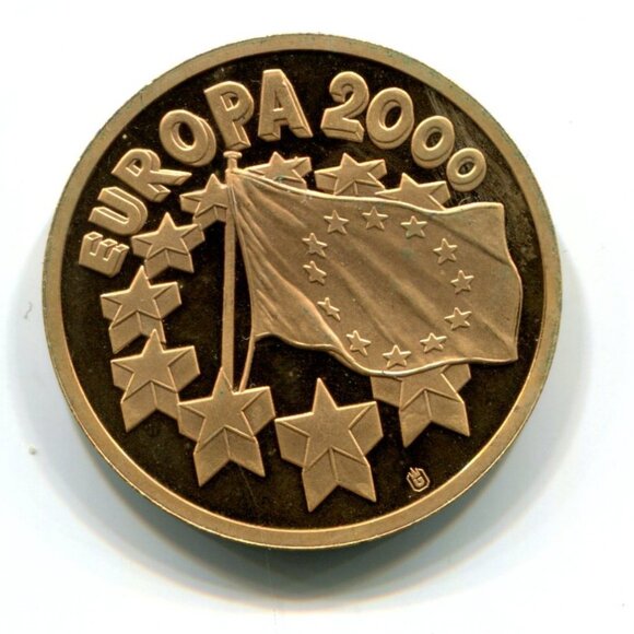 2000 Germany Europa Medal (b735-59) - Picture 2 of 2